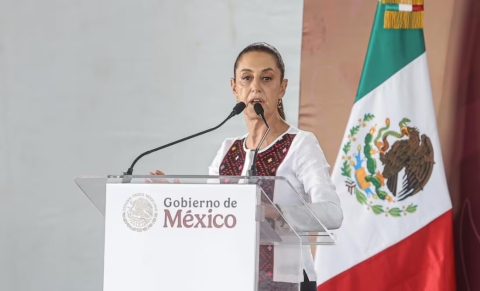 Sheinbaum reitera llamado a votar el 1 de junio durante su gira en Chiapas