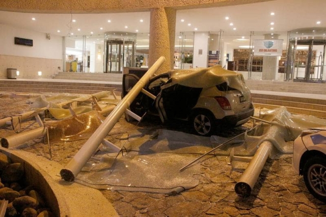 Van 150 réplicas tras el sismo en Acapulco, Guerrero.