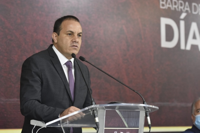 Reitera Cuauhtémoc Blanco que su gobierno no pactará con criminales