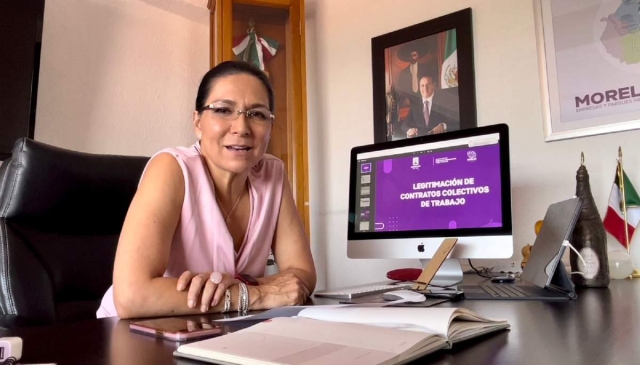 La secretaria Ana Cecilia Rodríguez González.
