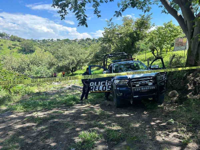 La víctima fue abandonada en una zona solitaria.