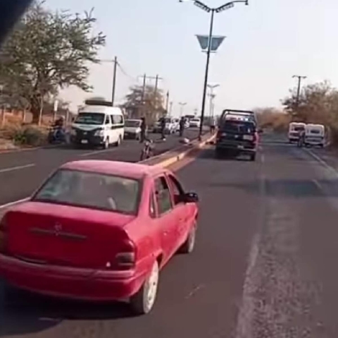 Los menores quedaron sin vida sobre la cinta asf&aacute;ltica.