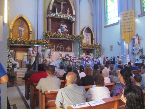 Este martes comenzará el novenario en honor a Santiago apóstol en Zacatepec, con lo que abre de lleno la tradicional fiesta.