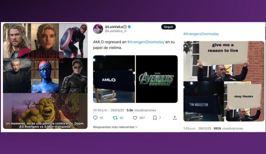 ¿AMLO y Duolingo en Marvel? Los memes tras anuncio de elenco en 'Avengers: Doomsday'