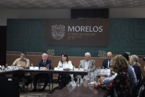 La gobernadora Margarita González Saravia presidió la instalación de la Comisión para el mejoramiento del Sistema Penitenciario de Morelos. 