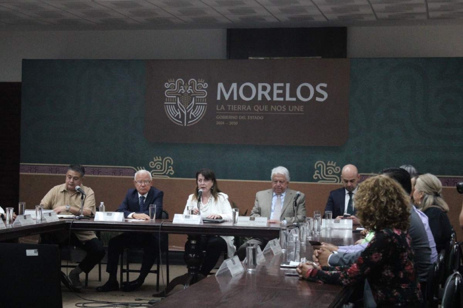La gobernadora Margarita González Saravia presidió la instalación de la Comisión para el mejoramiento del Sistema Penitenciario de Morelos. 
