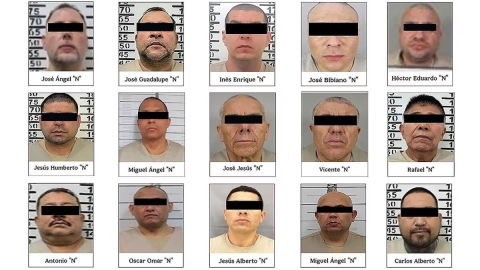 Lista completa: los 29 criminales extraditados de México a Estados Unidos