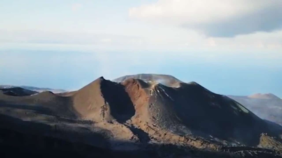 Erupción del volcán 