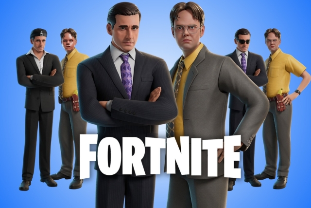 Fortnite anuncio la llegada de personajes de The Office a su universo