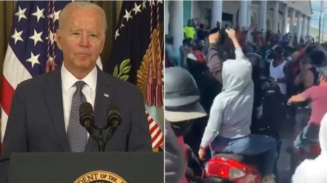 &quot;Protestas en Cuba son un llamado a la libertad&quot;: Joe Biden.