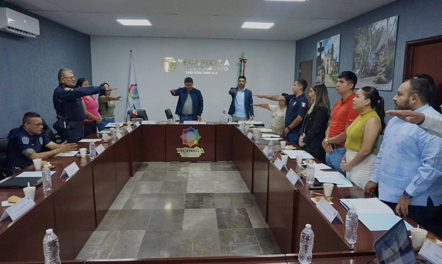 Encabeza Heladio S&aacute;nchez instalaci&oacute;n del Consejo de Seguridad P&uacute;blica en Yecapixtla