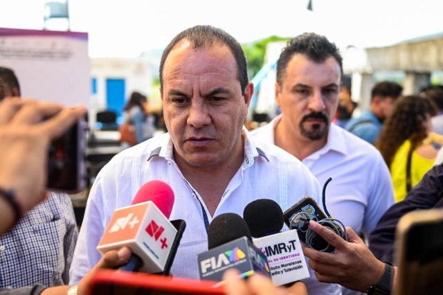 Se pronuncia Cuauhtémoc Blanco por un paquete económico que favorezca a los 36 municipios de Morelos