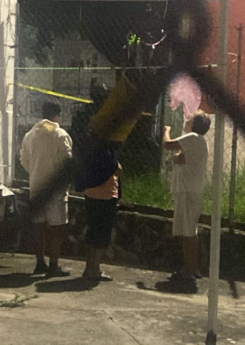 Vecinos de la zona reportaron los disparos.