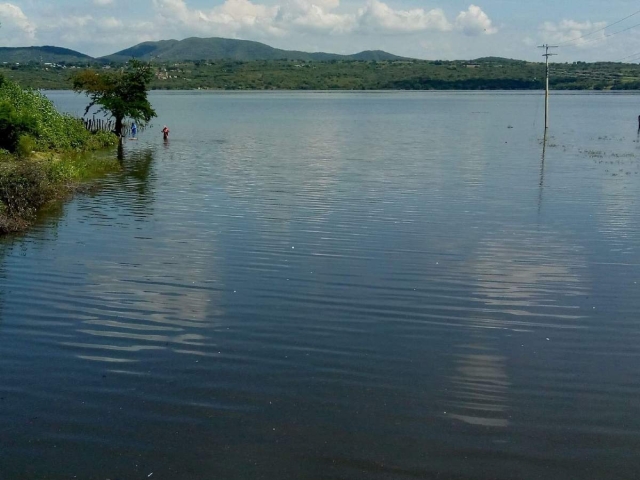 El embalse sólo alcanzó el 88 por ciento del nivel permitido.