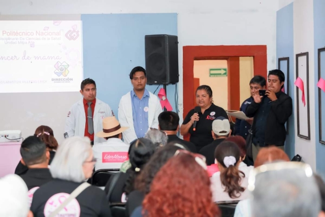 La conferencia fue impartida por la Dirección de Salud del municipio.