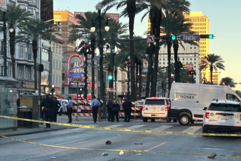 Atropellamiento masivo en Nueva Orleans deja 15 muertos