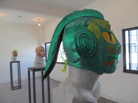 La exposición de máscaras está abierta en la galería municipal de Jojutla y después recorrerá otros municipios.  