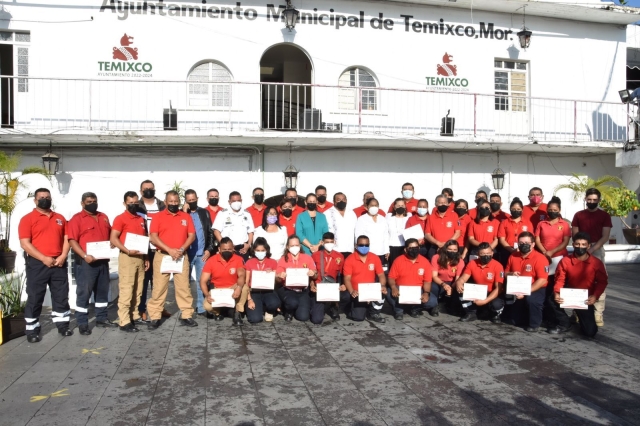 Conmemoran el &#039;Día del Bombero&#039; en Temixco