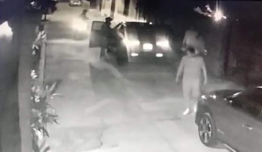 Los delincuentes portaban casco de motociclista.