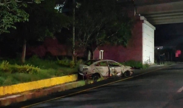 El incidente ocurrió la madrugada de ayer.