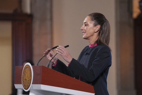 Sheinbaum pide investigar proyección de imágenes de ‘El Mencho’ en concierto de Jalisco