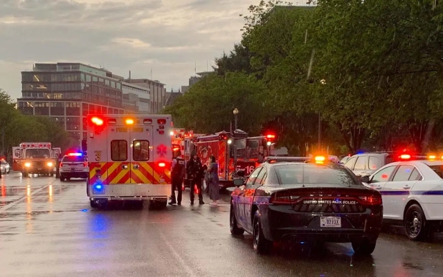 Mueren 2 personas tras ser impactadas por rayo afuera de la Casa Blanca