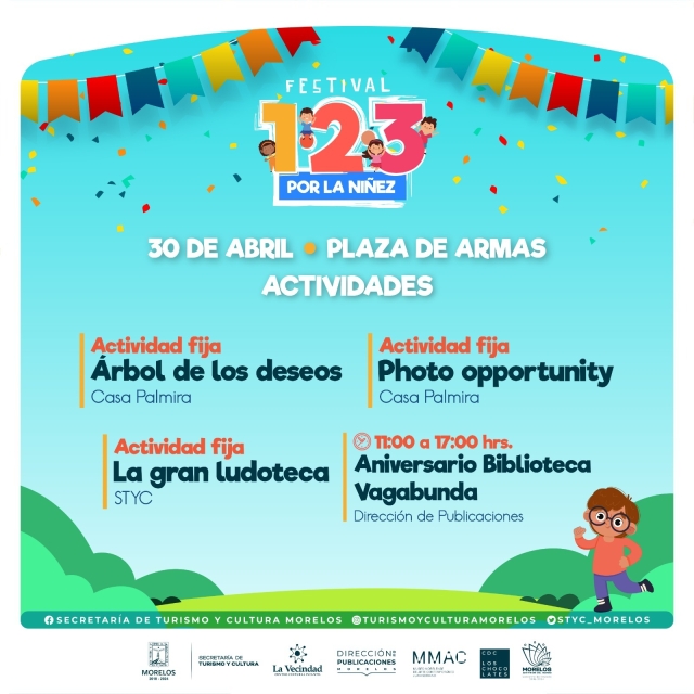 Anuncia STyC la segunda edición del &#039;Festival 1, 2, 3 por la niñez&#039;