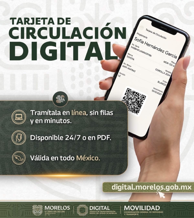 Recomienda Movilidad no postergar el pago del refrendo vehicular