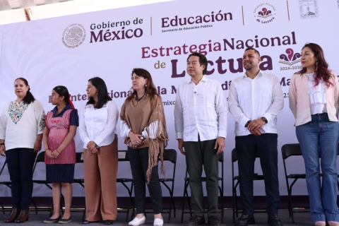 Da inicio formal gobernadora Margarita González Saravia a la Estrategia Nacional de Lectura en Morelos