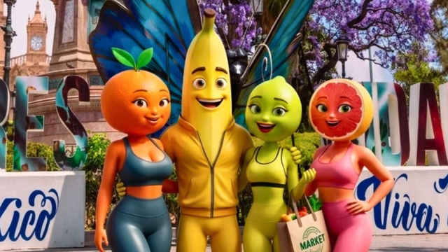 Frutinovelas conquistan redes con dramas de frutas creadas por IA