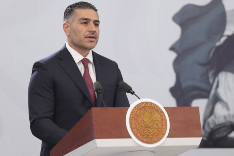 Garc&iacute;a Harfuch niega que Guardia Nacional escoltara a El Mencho en funeral