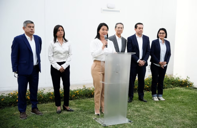 Keiko Fujimori anuncia su cuarta candidatura presidencial para 2026