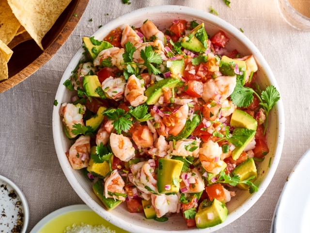 Receta refrescante para Semana Santa: Ceviche de camarón