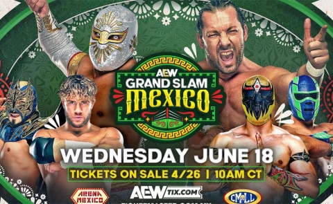 AEW llegará por primera vez a México con su evento Grand Slam en la Arena México