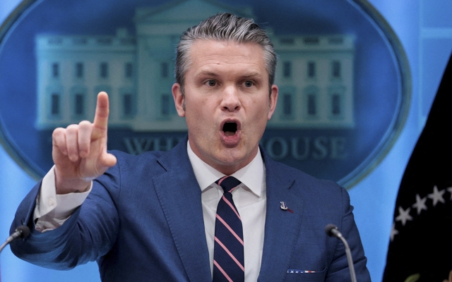 Pete Hegseth, secretario de Guerra.
