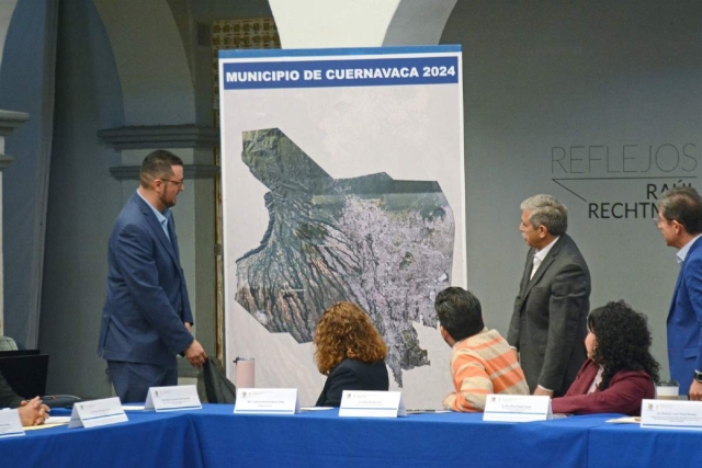 Es la primera ocasión que el municipio cuenta con una ortofoto de todo el territorio.  