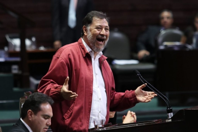 Noroña pide remover a Creel de la presidencia de Diputados por tema de militares armados