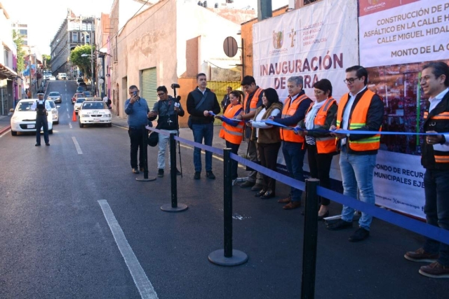 Inaugura Urióstegui obras de rehabilitación de las calles Galeana, Guerrero y López Mateos