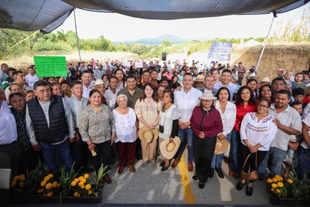 Mejora Margarita González Saravia conectividad en Ocuituco y Yecapixtla con nueva carretera