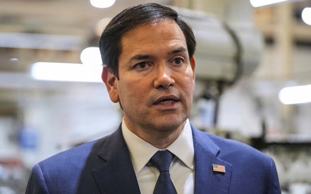 Secretario de Estado, Marco Rubio.
