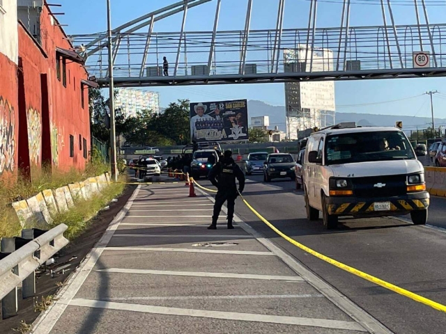  La víctima fue abandonada a orillas del camino.