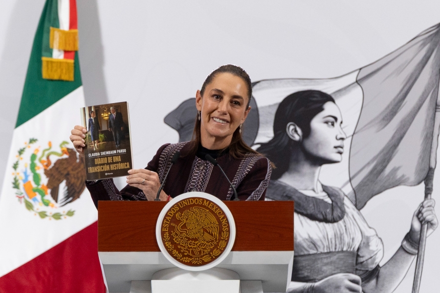 Sheinbaum presenta su libro ‘Diario de una transición histórica’