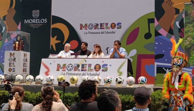 Anuncia gobernadora Margarita Gonz&aacute;lez Saravia actividades del programa 'La primavera del Mundial'