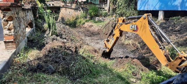 Los trabajos son realizados con recursos del municipio, destacó el alcalde.