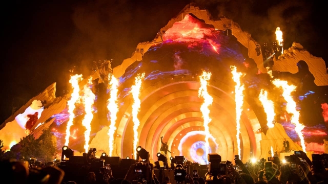 Avalancha humana en Astroworld Festival.