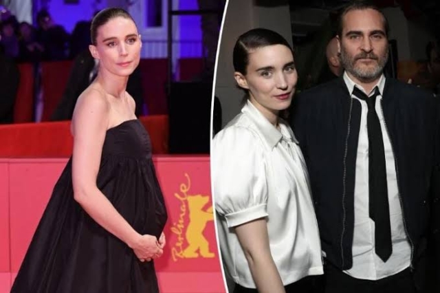 Joaquin Phoenix y Rooney Mara están esperando a su segundo bebé