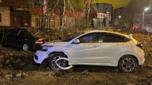 Un avión ruso deja caer una bomba por error en la ciudad de Belgorod, Rusia