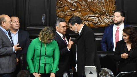 FGR reconstruirá altercado entre Fernández Noroña y Alejandro Moreno en el Senado
