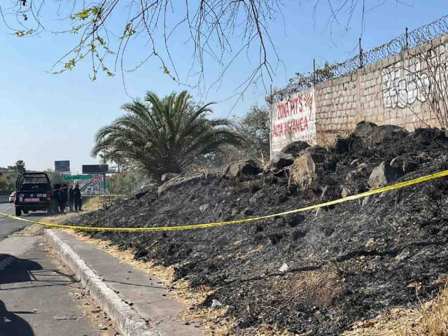 El hallazgo ocurrió en el entronque al fraccionamiento Las Brisas