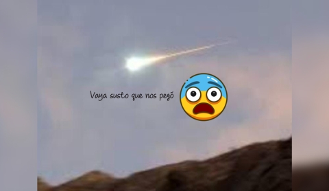 Meteorito sorprende al cielo mexicano con fuerte estruendo, pero sin daños
